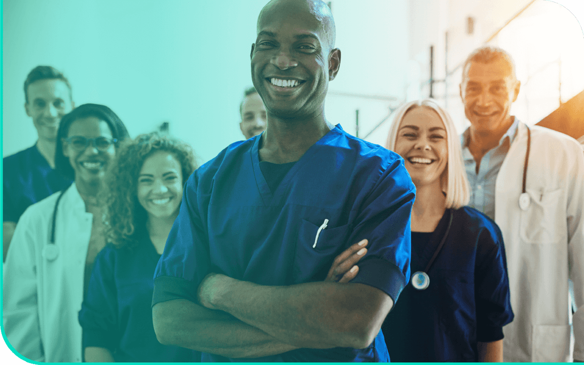 Grupo de médicos