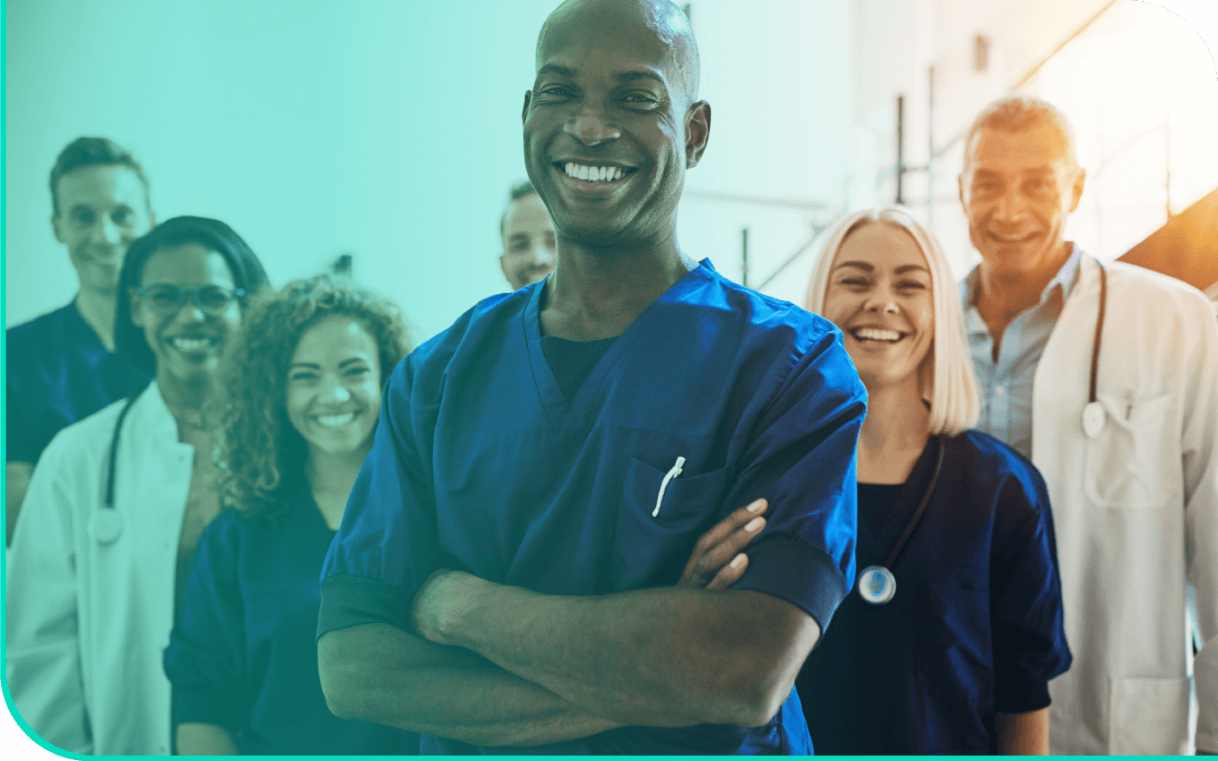 Grupo de médicos